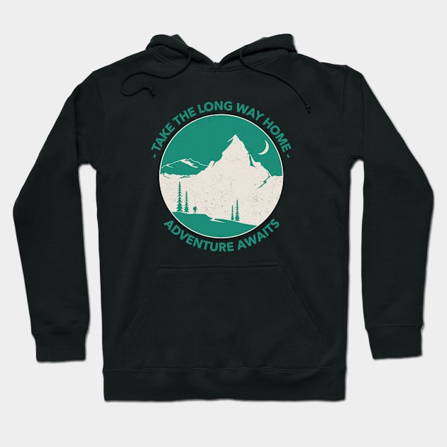 Adventure Awaits Explore Hoodie by Tip Top Tee's